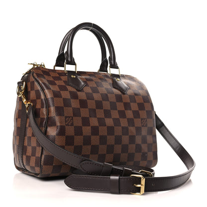 Louis Vuitton Damier Ebene Speedy Bandouliere 25 3 of 9