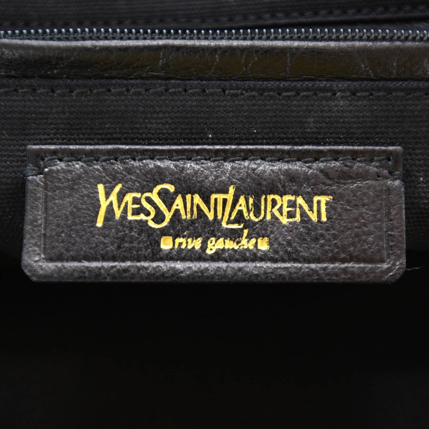 Saint Laurent Leather XL Downtown Tote Black 6 of 7