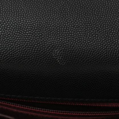 Chanel Caviar Quilted Medium Coco Handle Flap Black 6 of 10