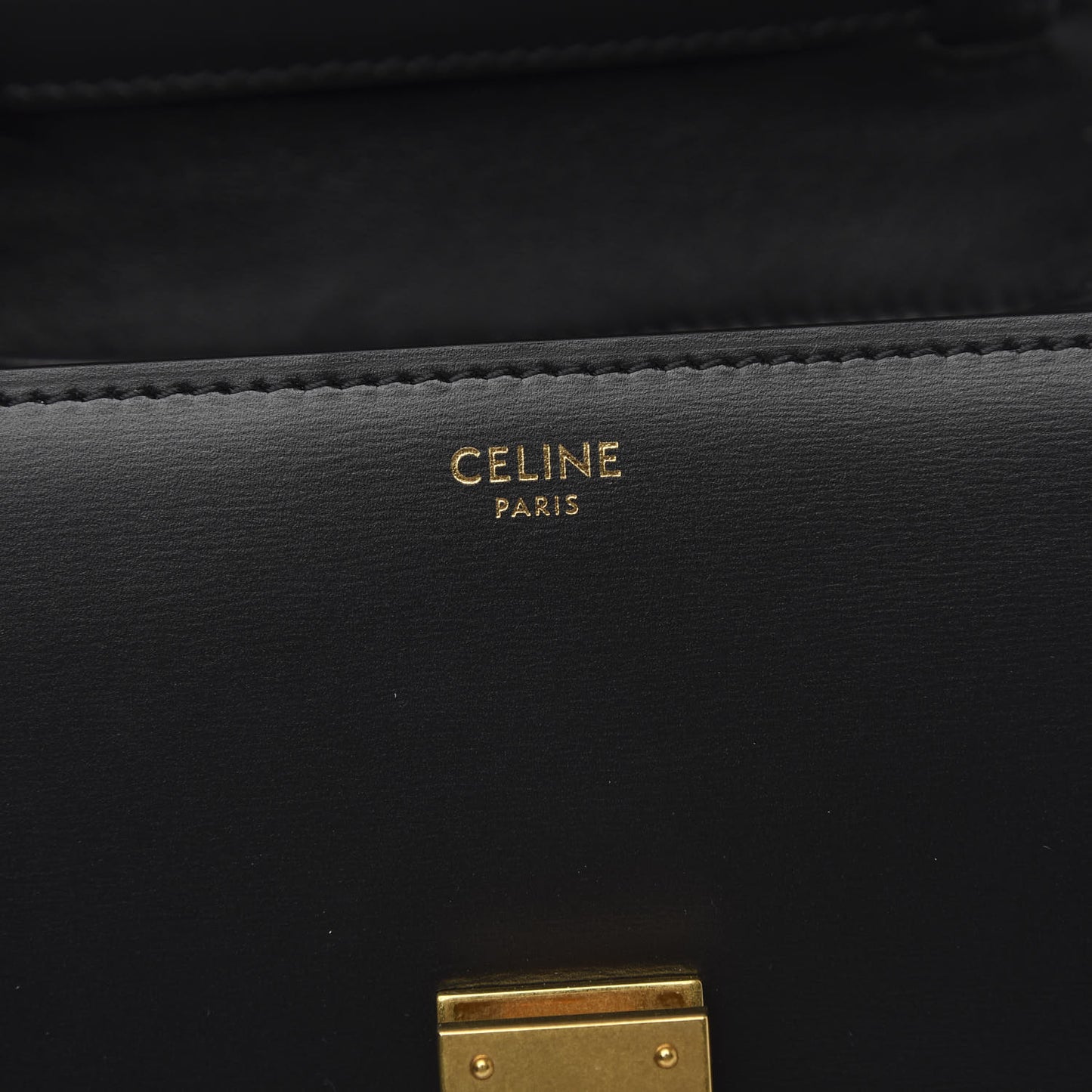 Box Calfskin Small Classic Box Flap Bag Black