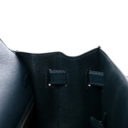 Hermes Epsom Kelly Sellier 25 Vert Cypress 14 of 35