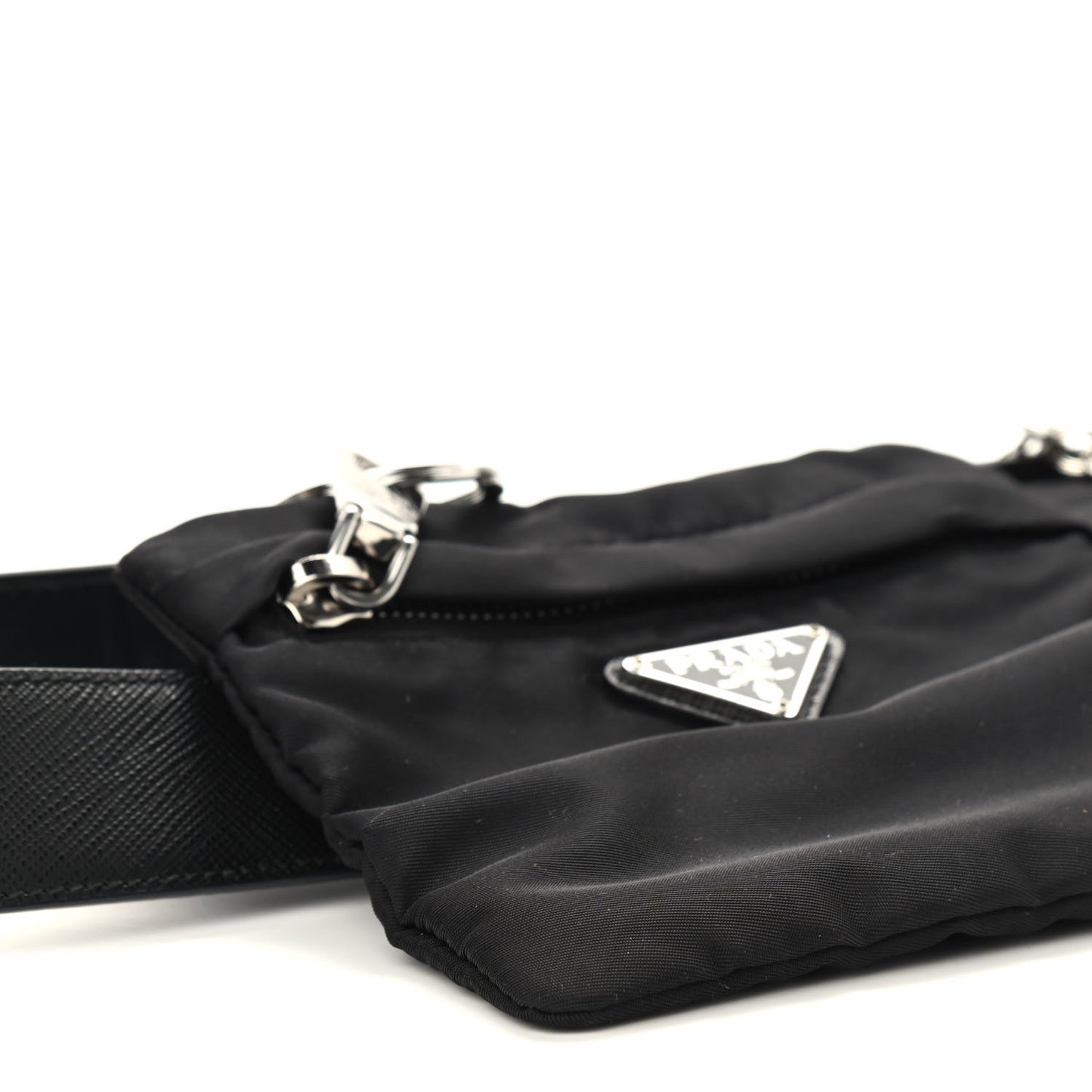 Tessuto Nylon Saffiano Belt Bag 36 90 Black