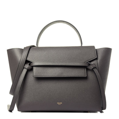 Celine Grained Calfskin Mini Belt Bag Grey 1 of 13