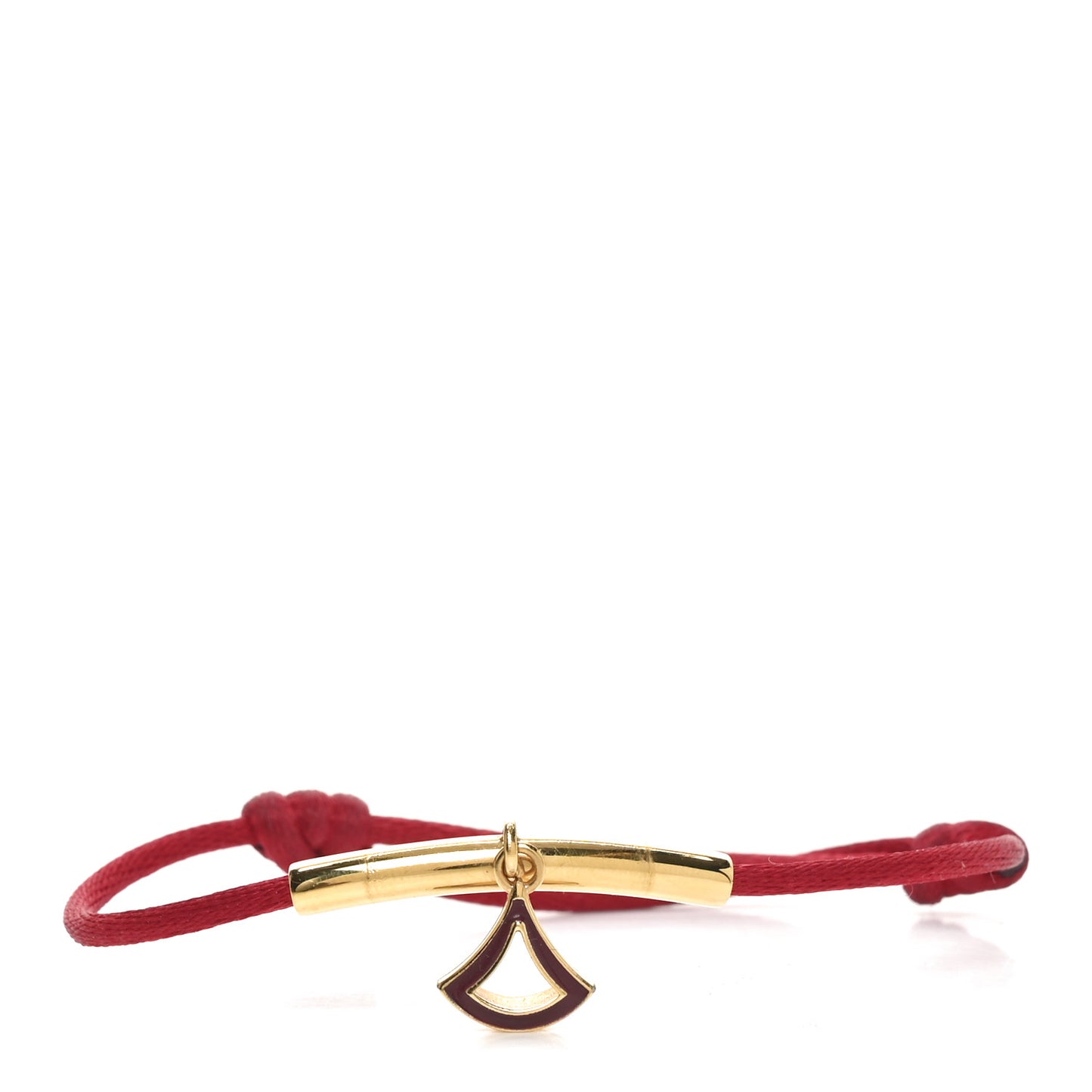 Divas' Dream Cord Bracelet Red Gold