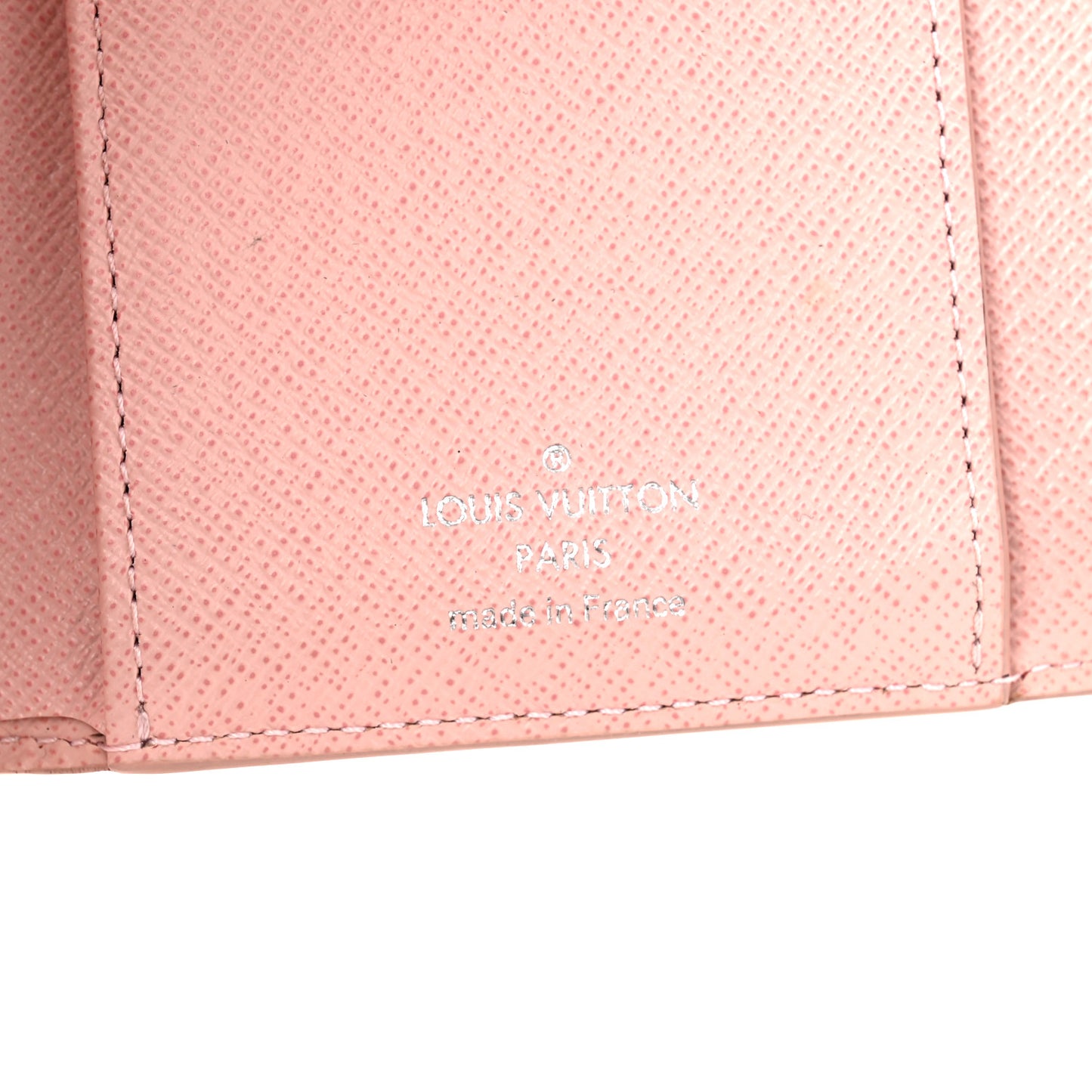 Epi Twist Compact Wallet Rose Ballerine
