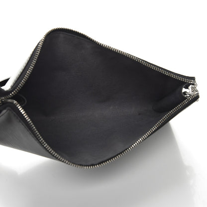 Louis Vuitton Epi Pochette Accessories 24 Black 5 of 7