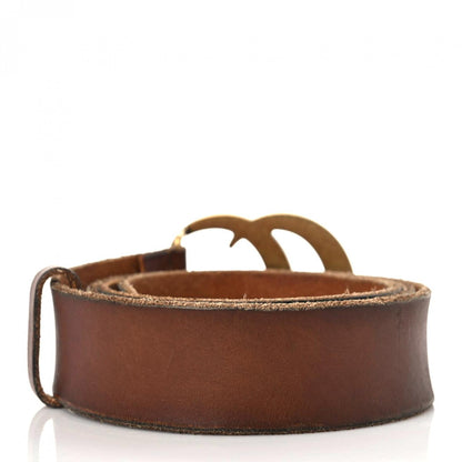 Gucci Faded Calfskin Double G 40mm Belt 95 38 Cuir 2 of 12