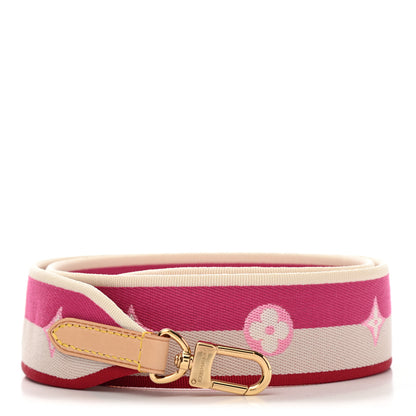 Louis Vuitton Jacquard Speedy Bandouliere 20 Shoulder Strap Fuchsia 1 of 4