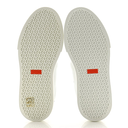 Hermes Calfskin Day Sneakers 38 White 13 of 18