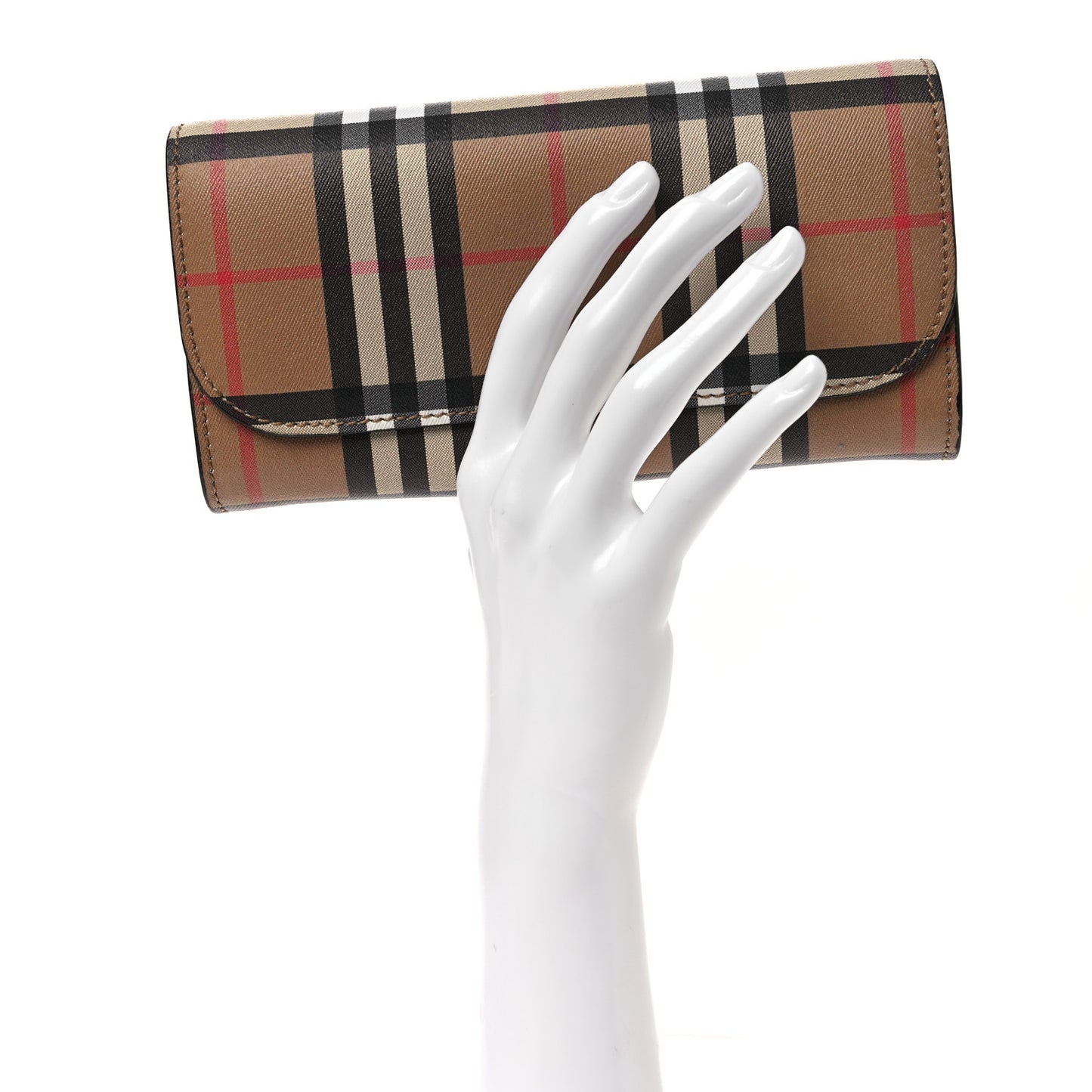 Vintage Check Halton Wallet Black