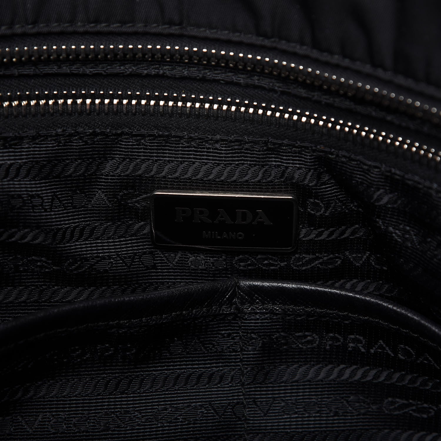 Prada Tessuto Nylon Vela Diaper Bag Black 8 of 11