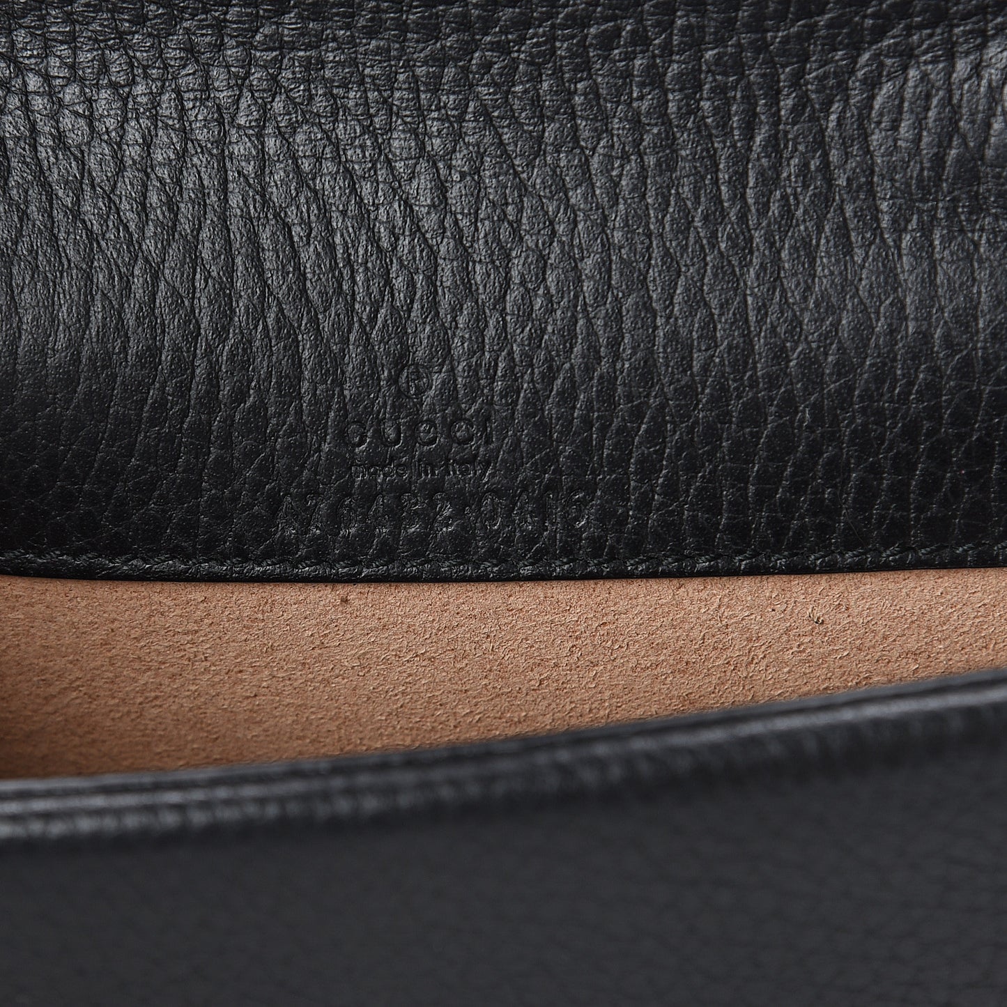 Calfskin Super Mini Dionysus Shoulder Bag Black