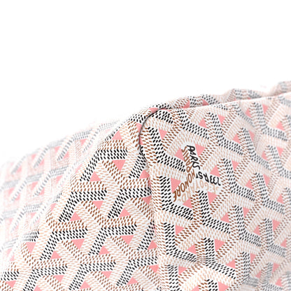 Goyard Goyardine Saint Louis Claire Voie GM White Pink 10 of 12