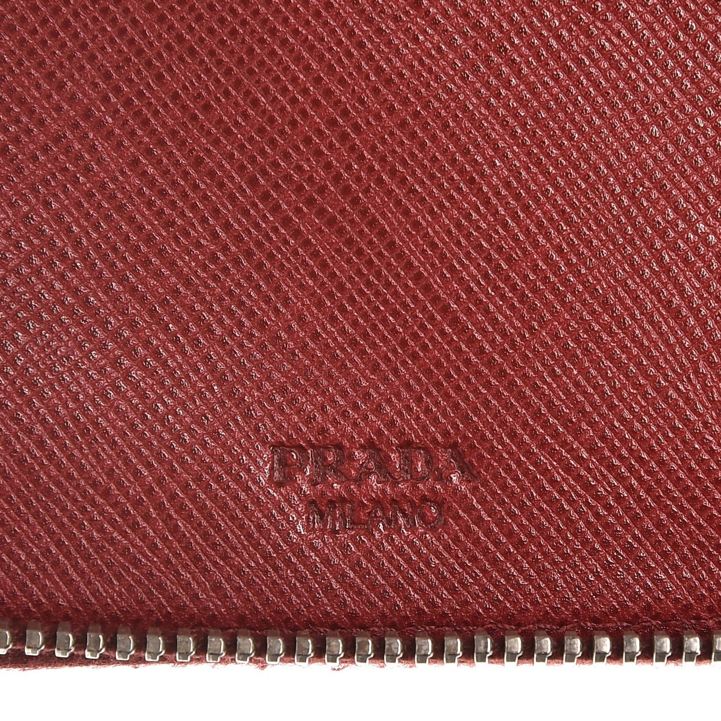 Saffiano Ipad Organizer Case Red