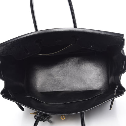 Hermes Ardennes Birkin 35 Black 13 of 34