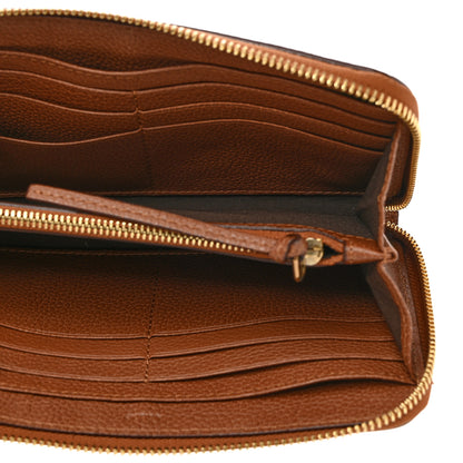 Chloe Calfskin Marcie Long Zip Around Wallet Tan 5 of 9