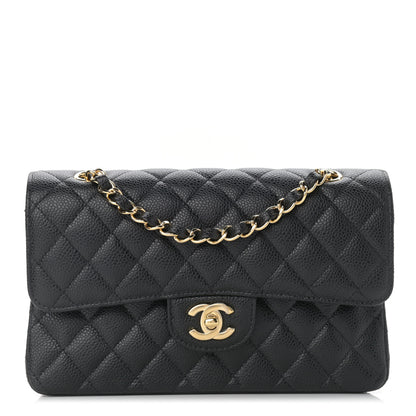 Chanel Caviar Quilted Small Double Flap Black 1 of 11