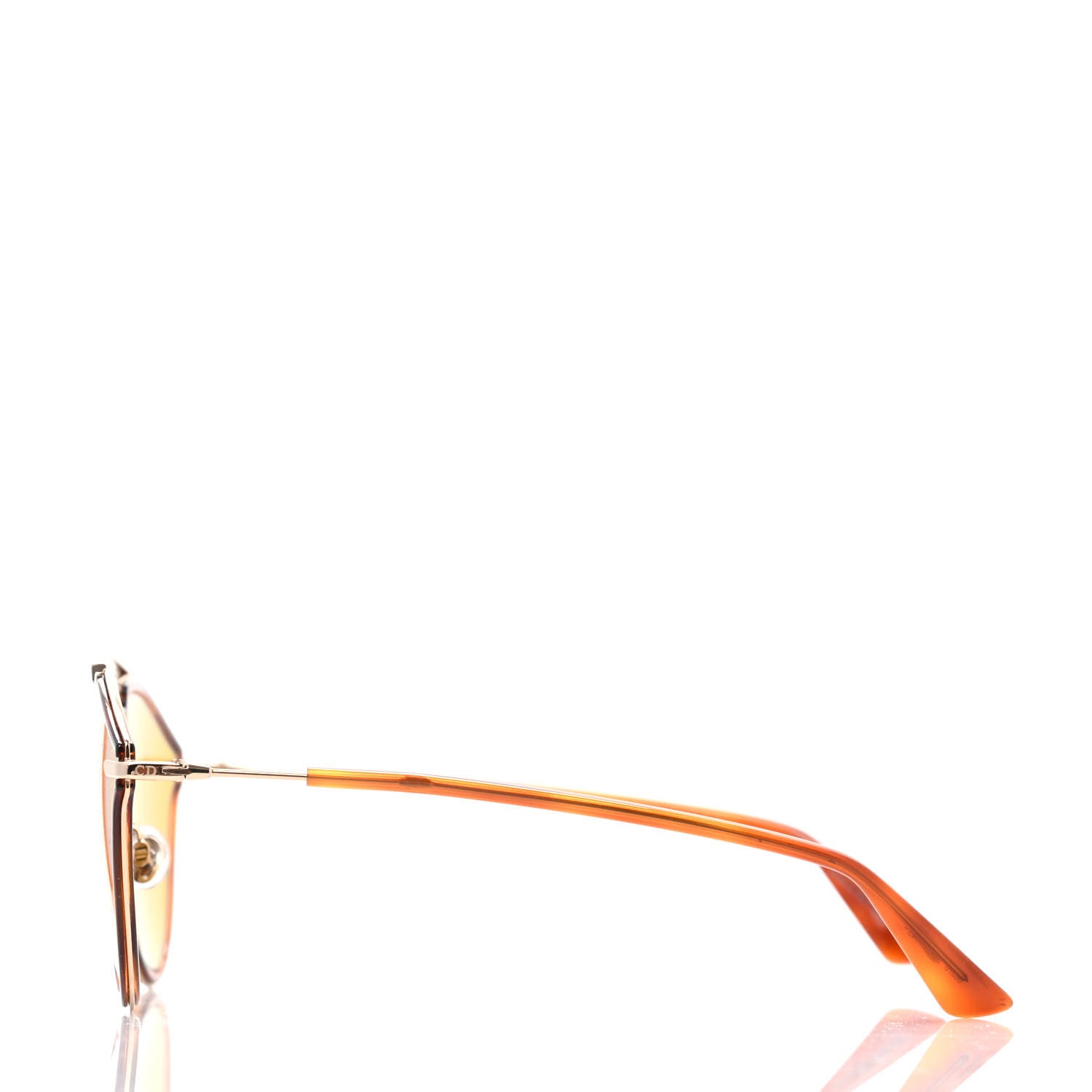 Christian Dior Mirrored So Real Rise Sunglasses Yellow 3 of 7
