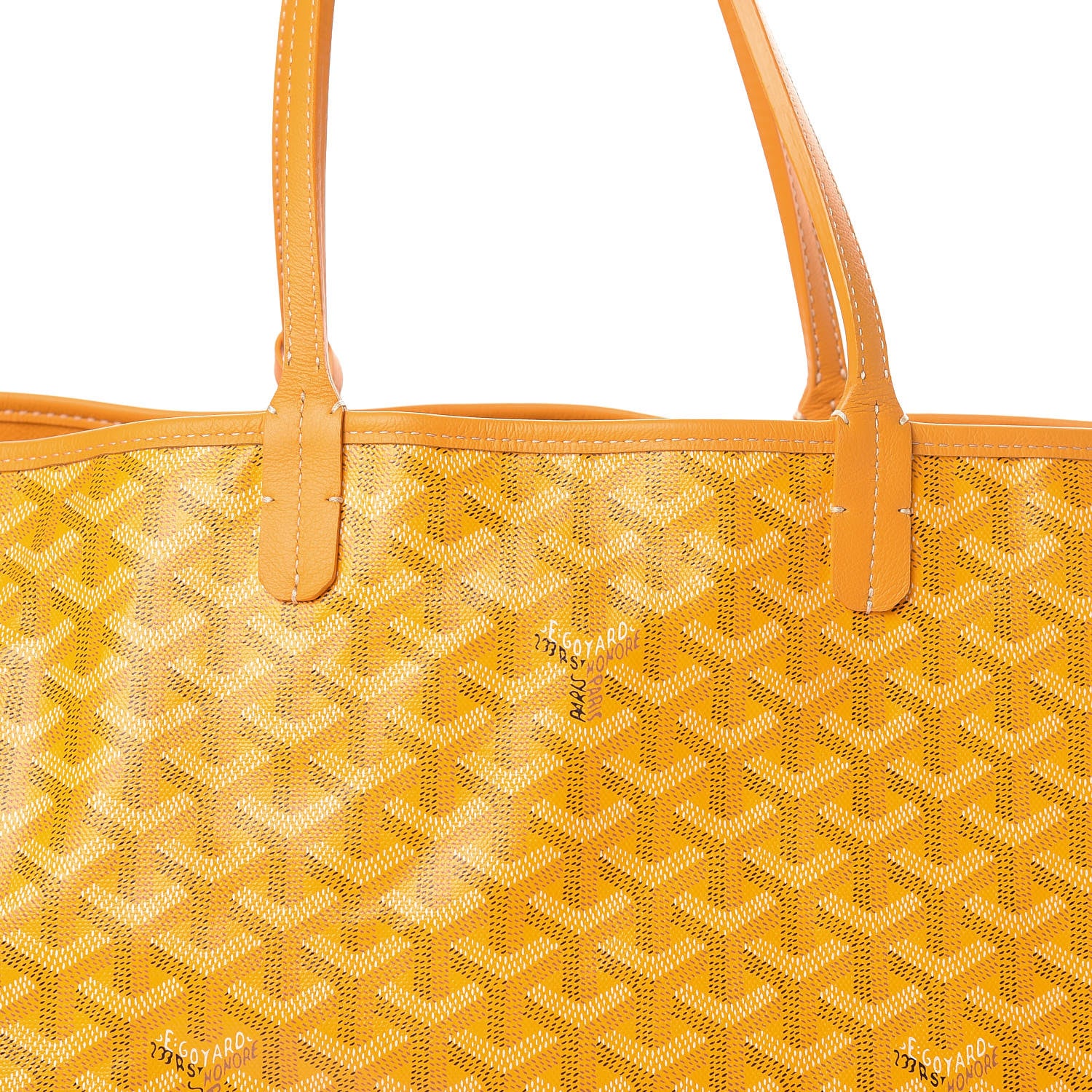 Goyard Goyardine Reversible Anjou PM Yellow 14 of 14