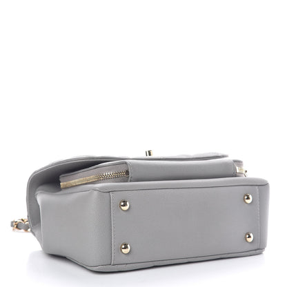 Chanel Caviar Quilted Medium Business Affinity Flap Grey 4 of 11