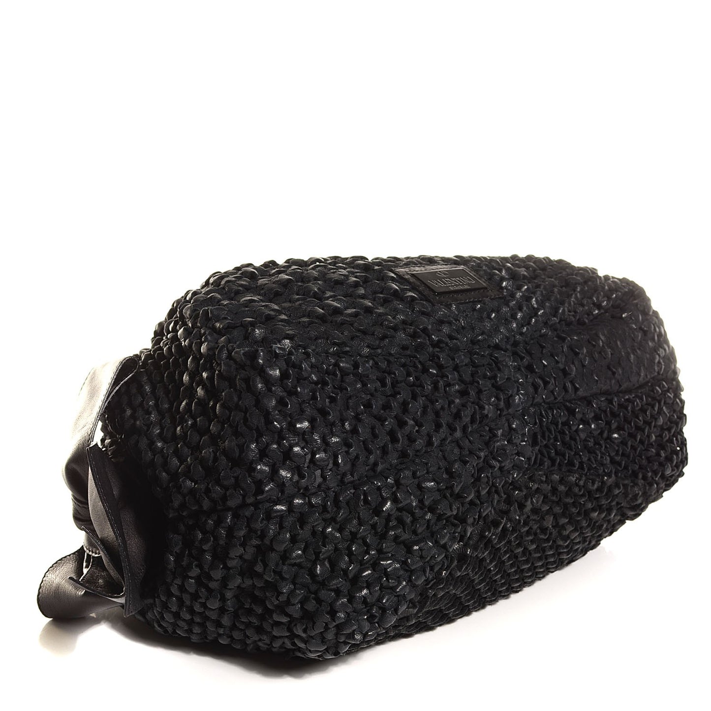 Nappa Large Nuage Bow Tote Black