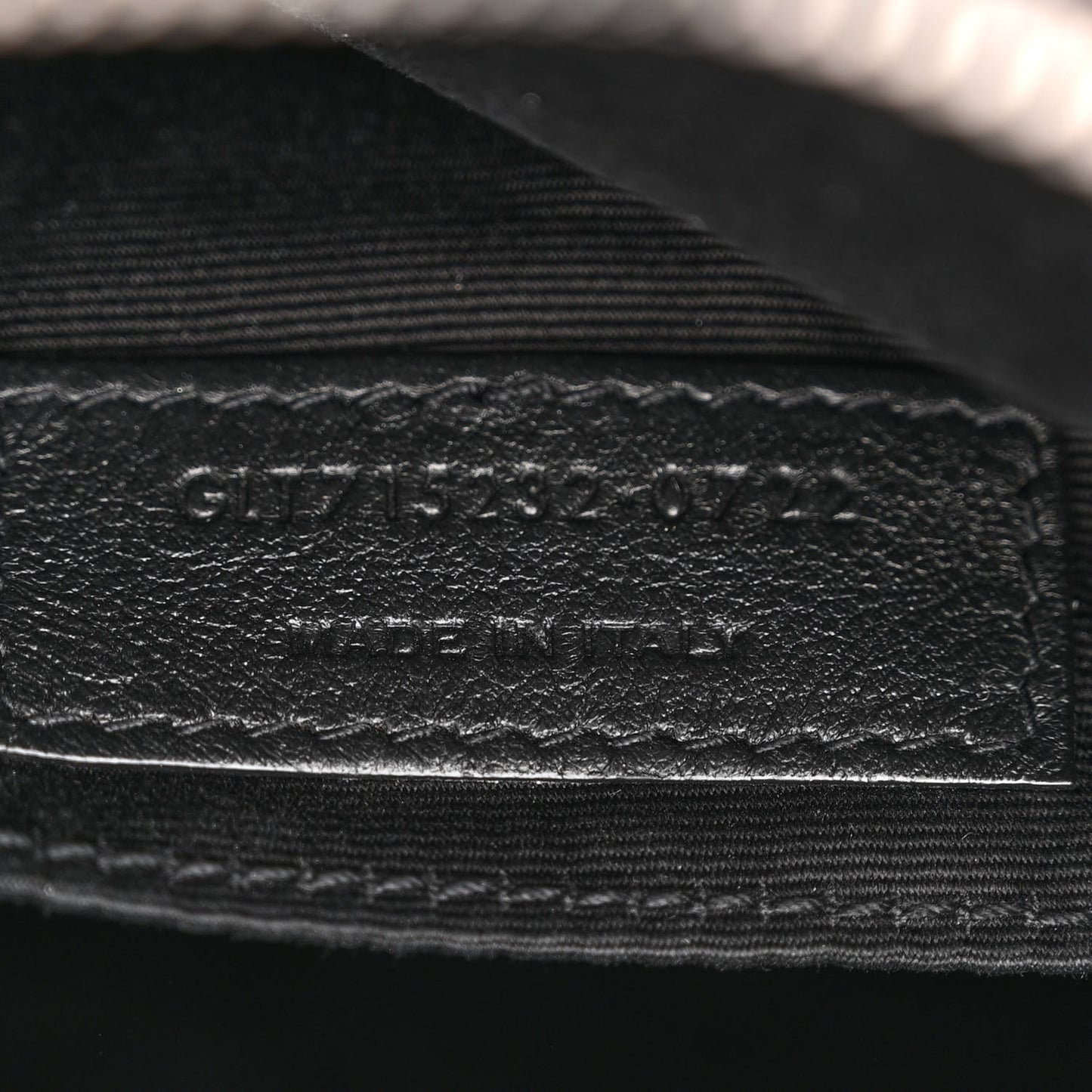 Calfskin Matelasse Monogram Lou Camera Bag Black