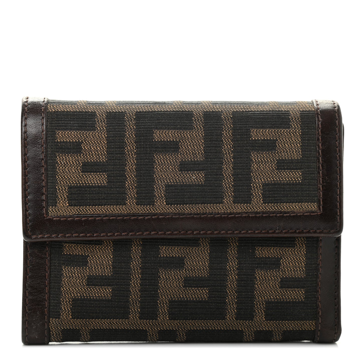 Zucca Compact Wallet Tobacco