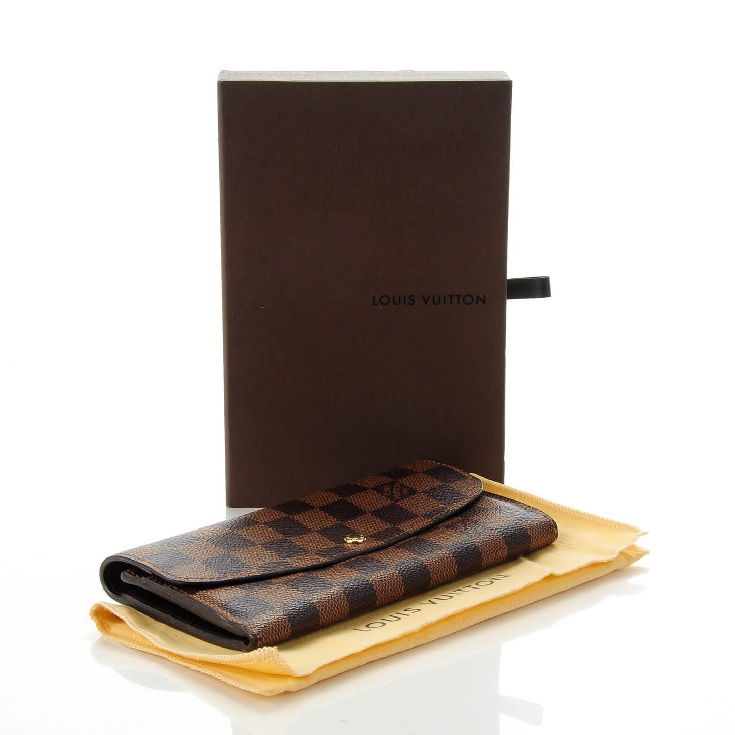 Damier Ebene Emilie Wallet