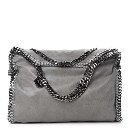 Stella McCartney Shaggy Deer Falabella Fold Over Tote Grey 1 of 12