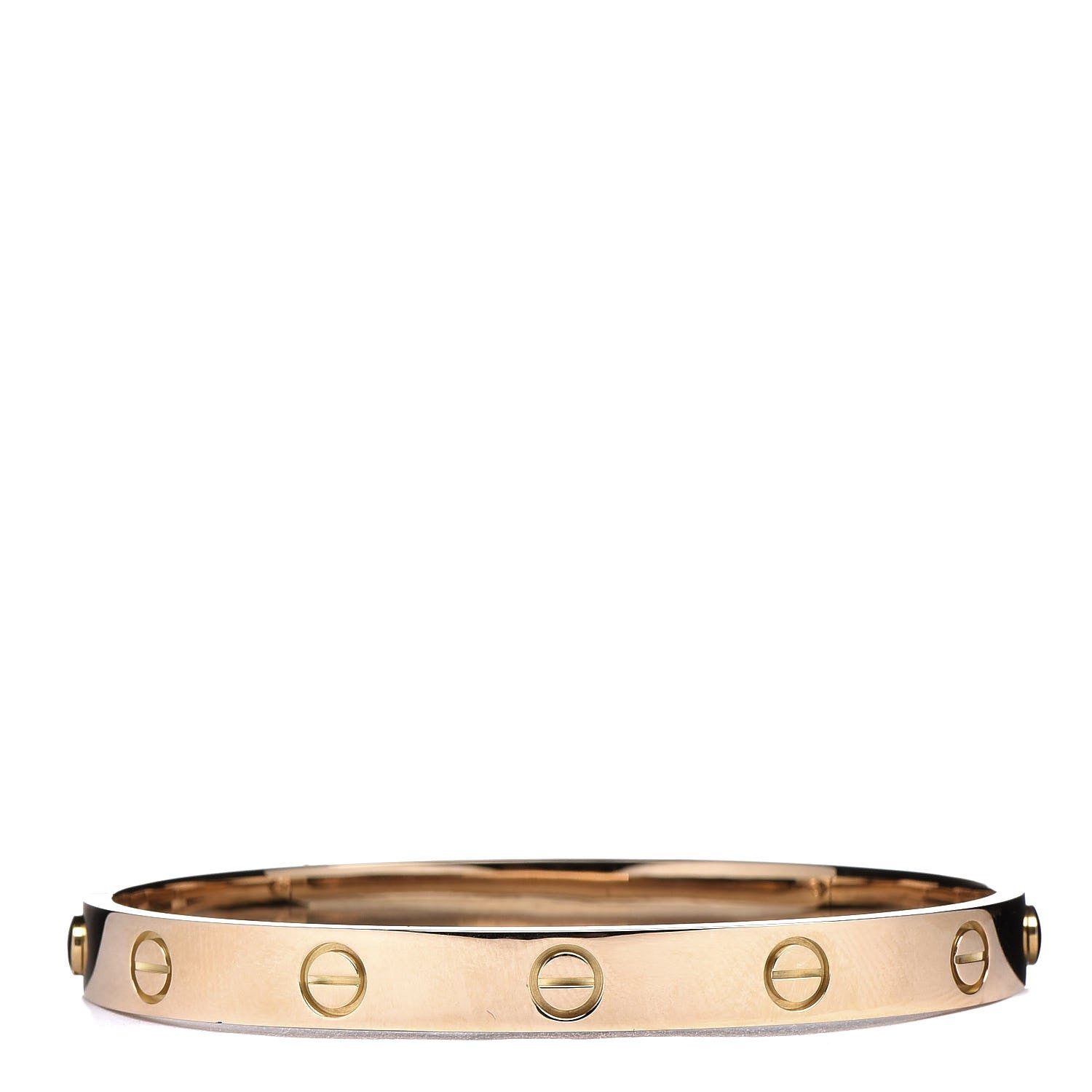 Cartier 18K Yellow Gold LOVE Bracelet 17 1 of 5