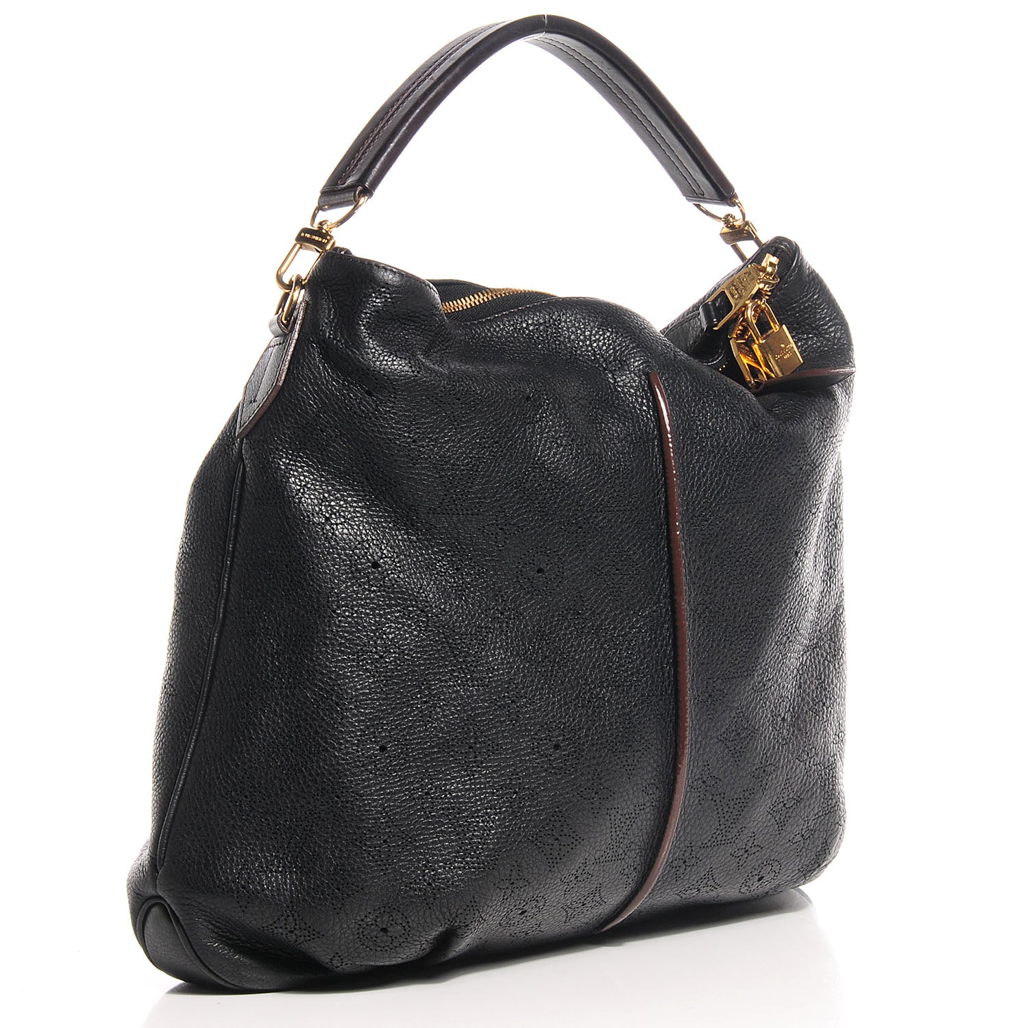Louis Vuitton Mahina Selene MM Black 4 of 8