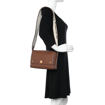 Burberry Calfskin Note Crossbody Bag Tan 2 of 10