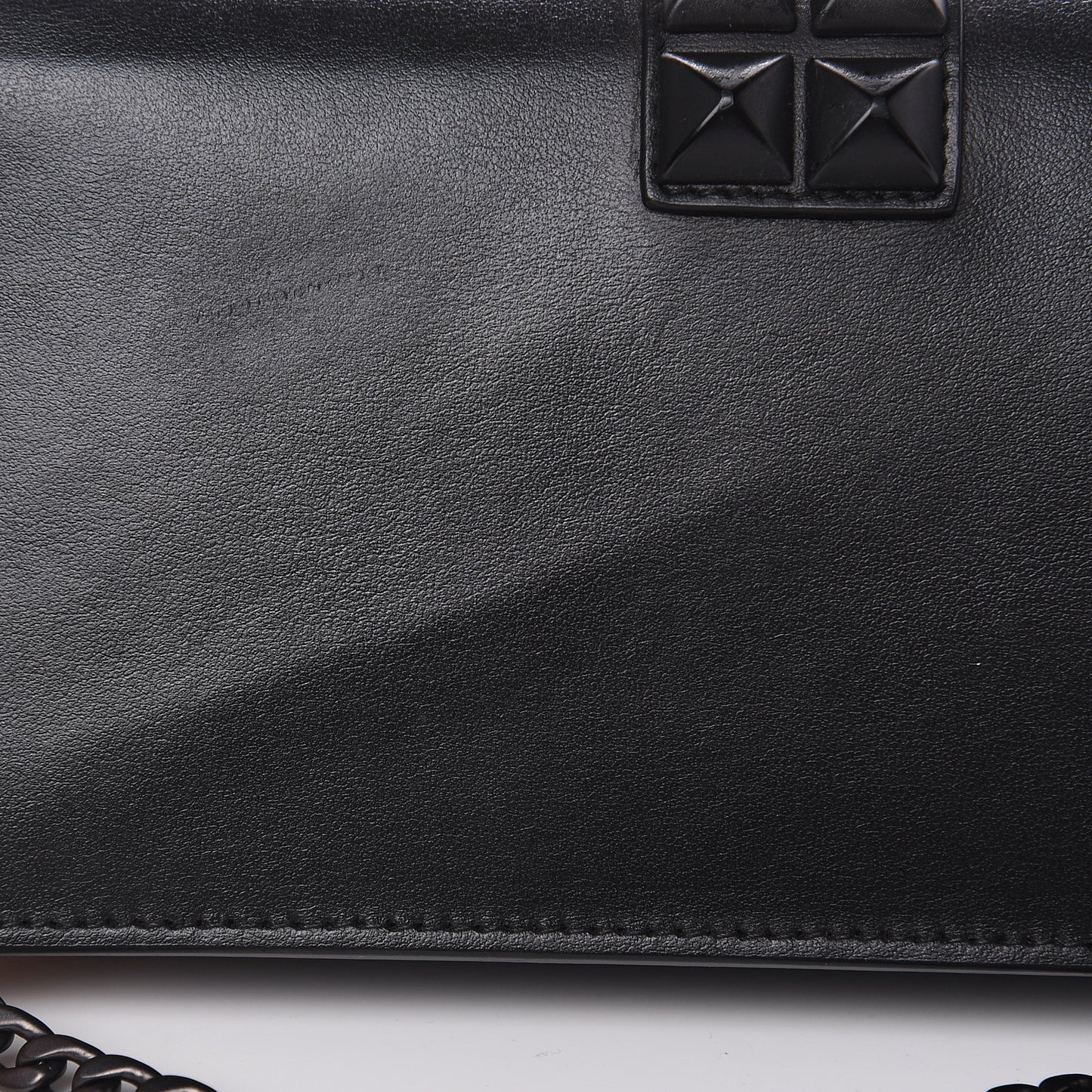 City Calfskin Studded Mini Elektra Crossbody Bag Black