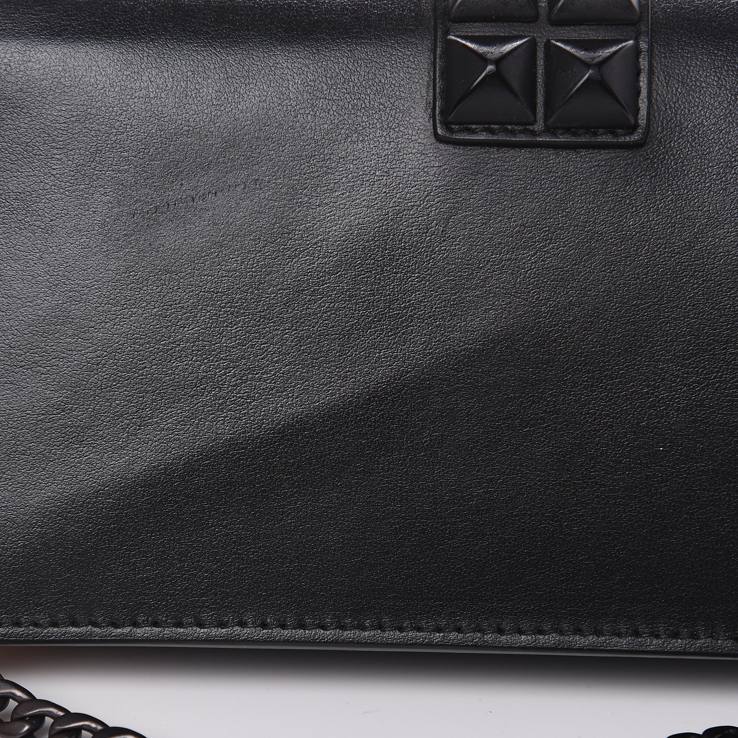Prada City Calfskin Studded Mini Elektra Crossbody Bag Black 10 of 11