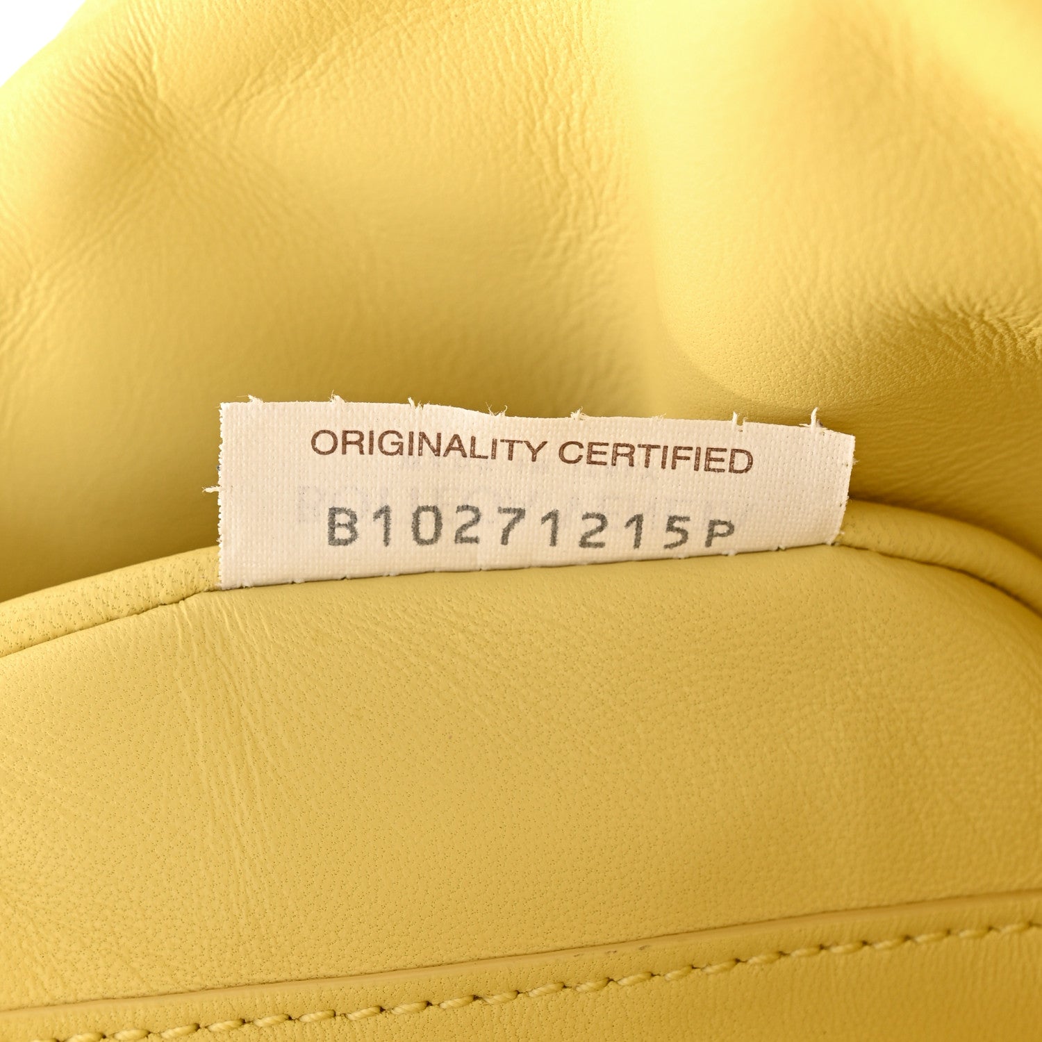 Bottega Veneta Paper Calfskin Puffy Flap Butter Brass 7 of 12