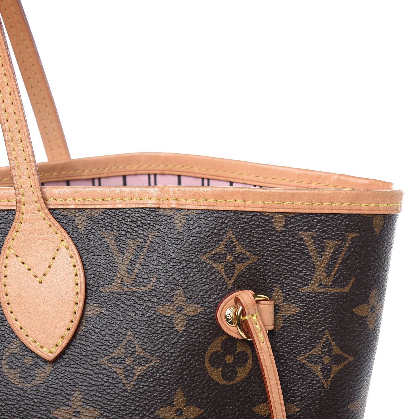 Monogram Neo Neverfull MM Rose Ballerine