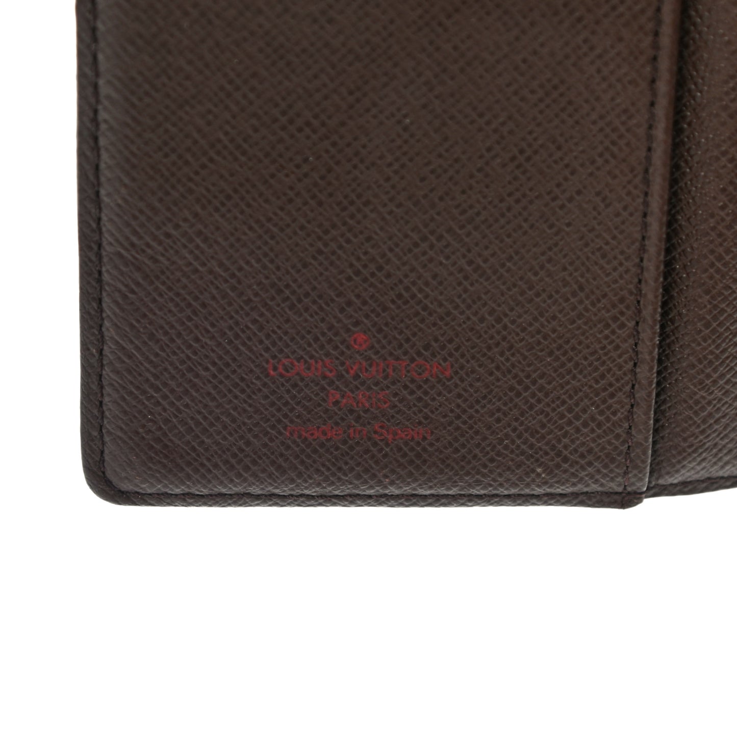 Damier Ebene Small Ring Agenda Cover