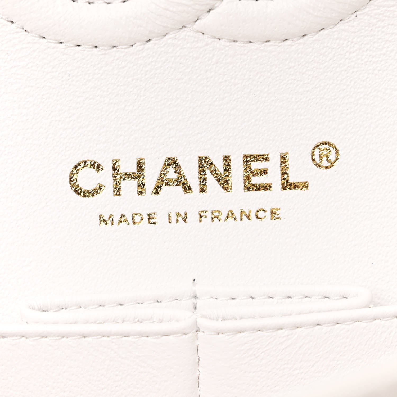 Chanel Caviar Quilted Small Double Flap White 6 of 10