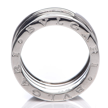 Bulgari 18K White Gold B.Zero1 Four-Band Ring 57 8 4 of 5