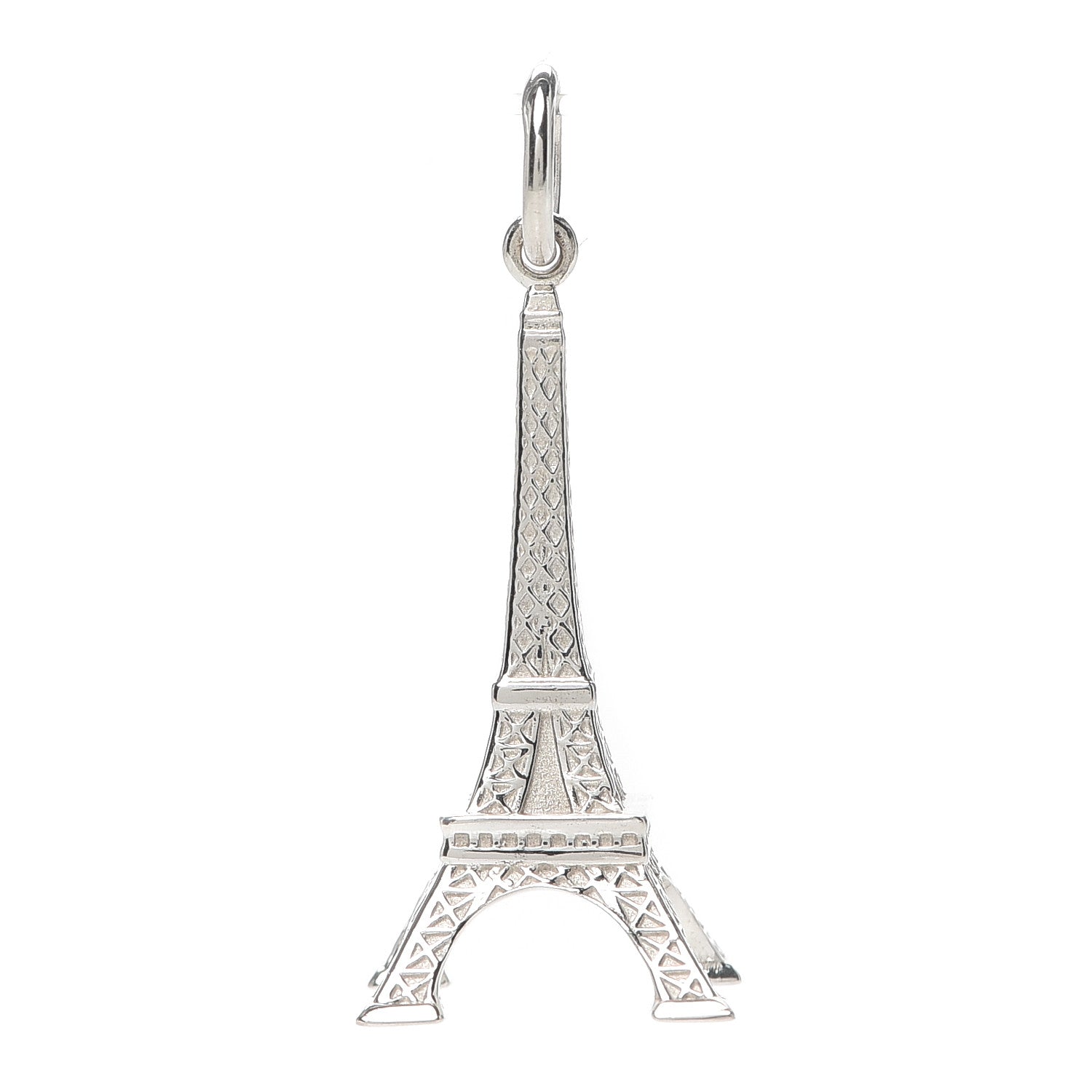 Tiffany Sterling Silver Eiffel Tower Charm 1 of 3
