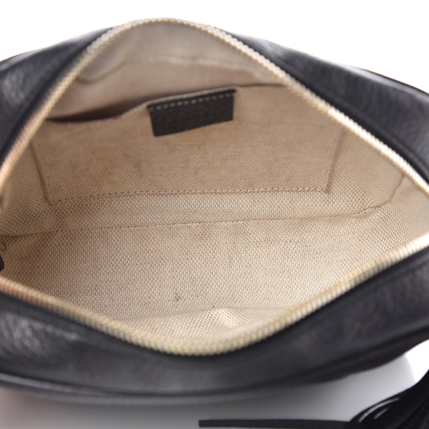 Gucci Pebbled Calfskin Small Soho Disco Bag Black 5 of 13