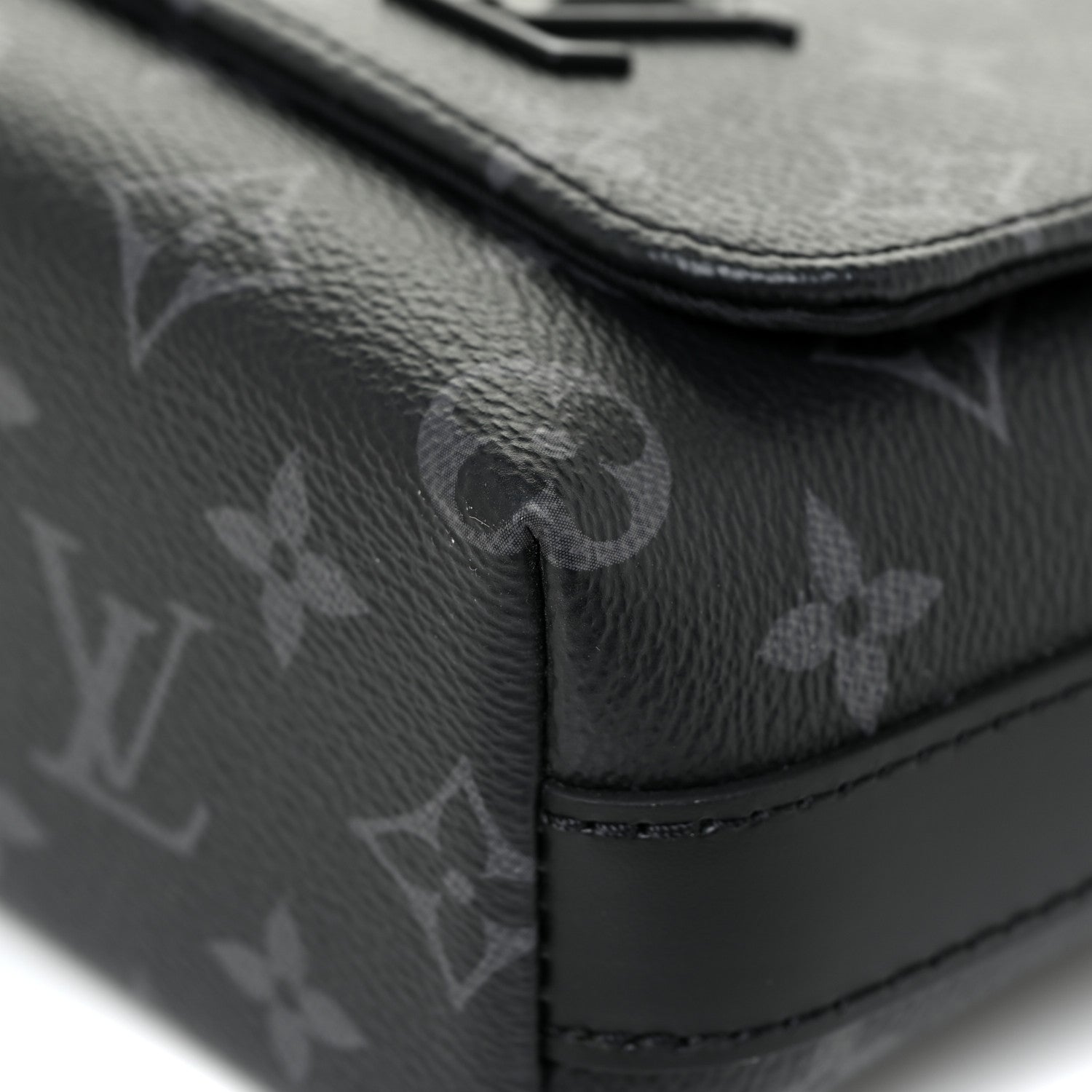 Louis Vuitton Monogram Eclipse District PM Black 10 of 15