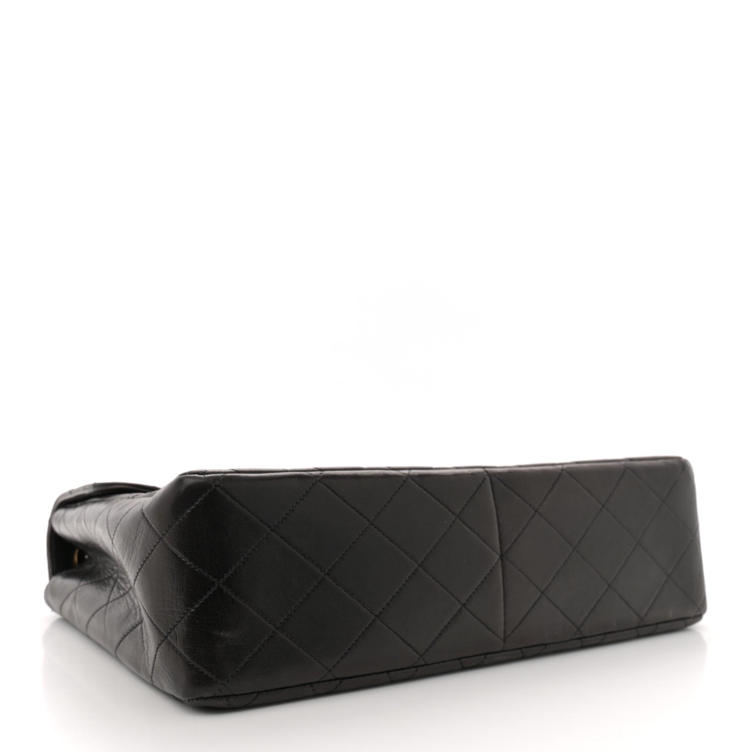 Chanel Lambskin Quilted Jumbo Single Flap Black 4 of 11