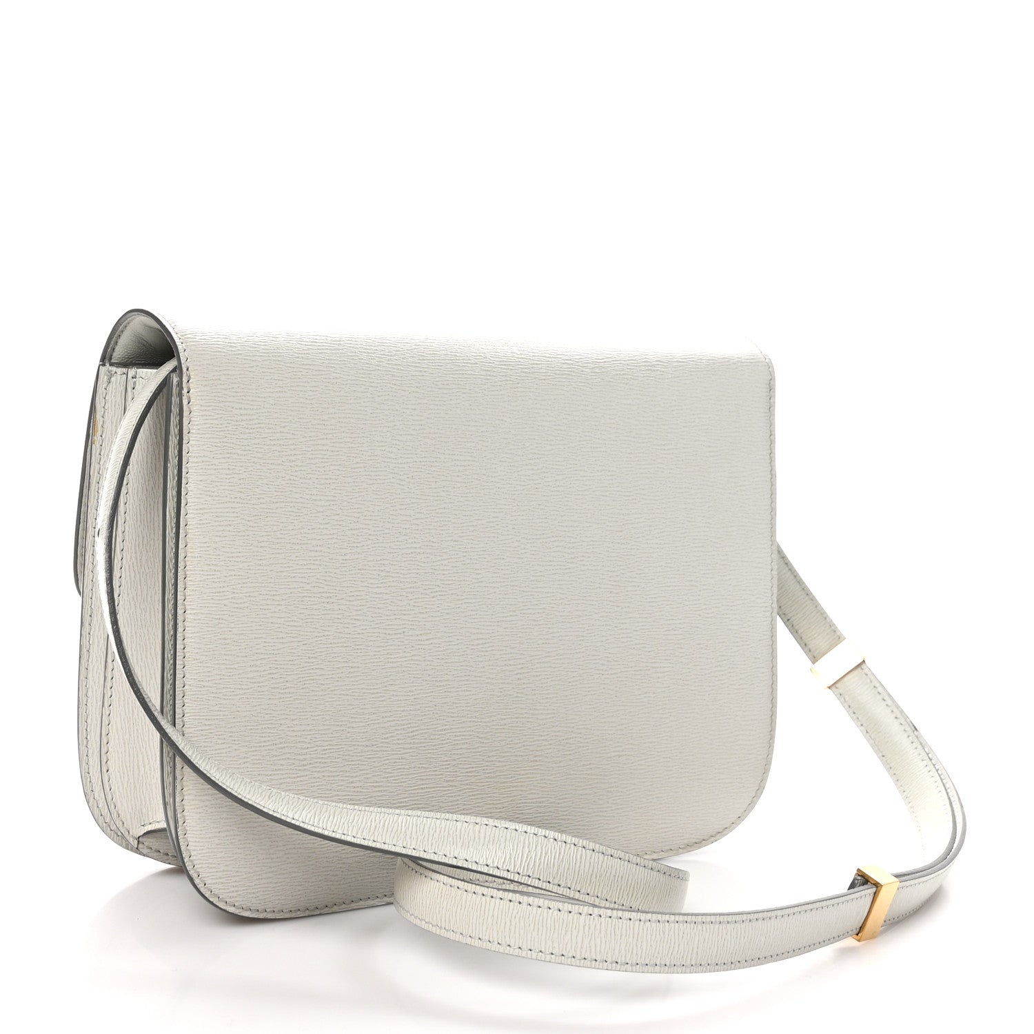 Celine Liege Calfskin Medium Classic Box Flap Bag Pale Grey 3 of 11