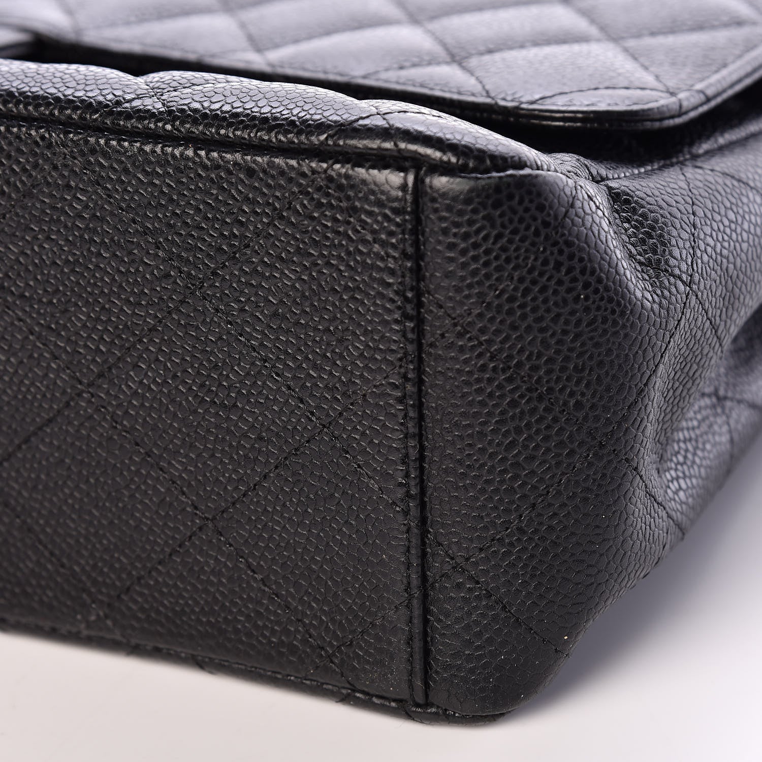 Chanel Caviar Quilted Maxi Double Flap Black 6 of 15