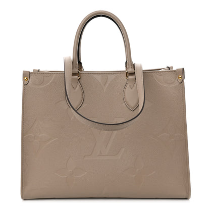 Louis Vuitton Empreinte Monogram Giant Onthego MM Tourterelle 1 of 9