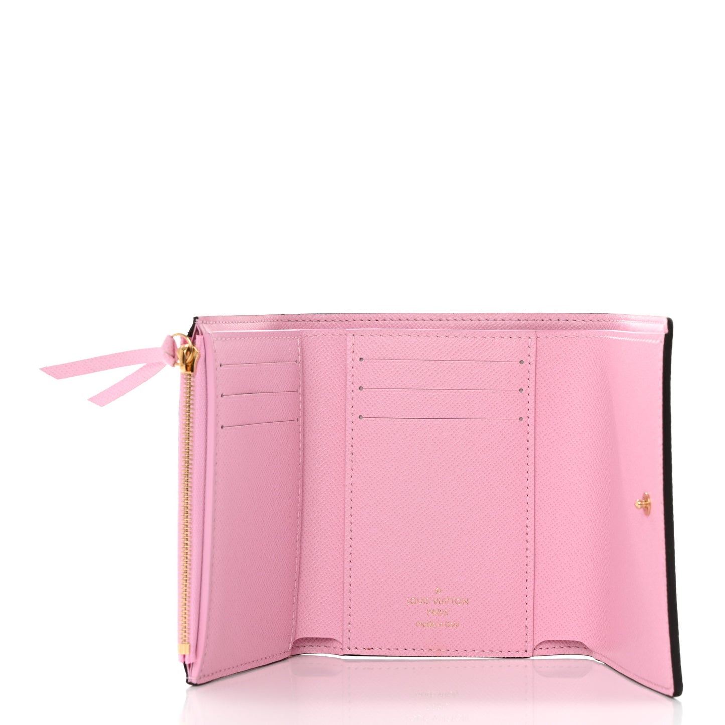 Monogram 2021 Christmas Animation Japanese Garden Victorine Wallet Wisteria Pink