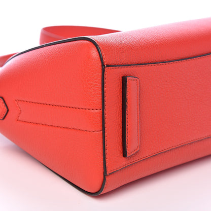 Givenchy Sugar Goatskin Mini Antigona Red 8 of 11