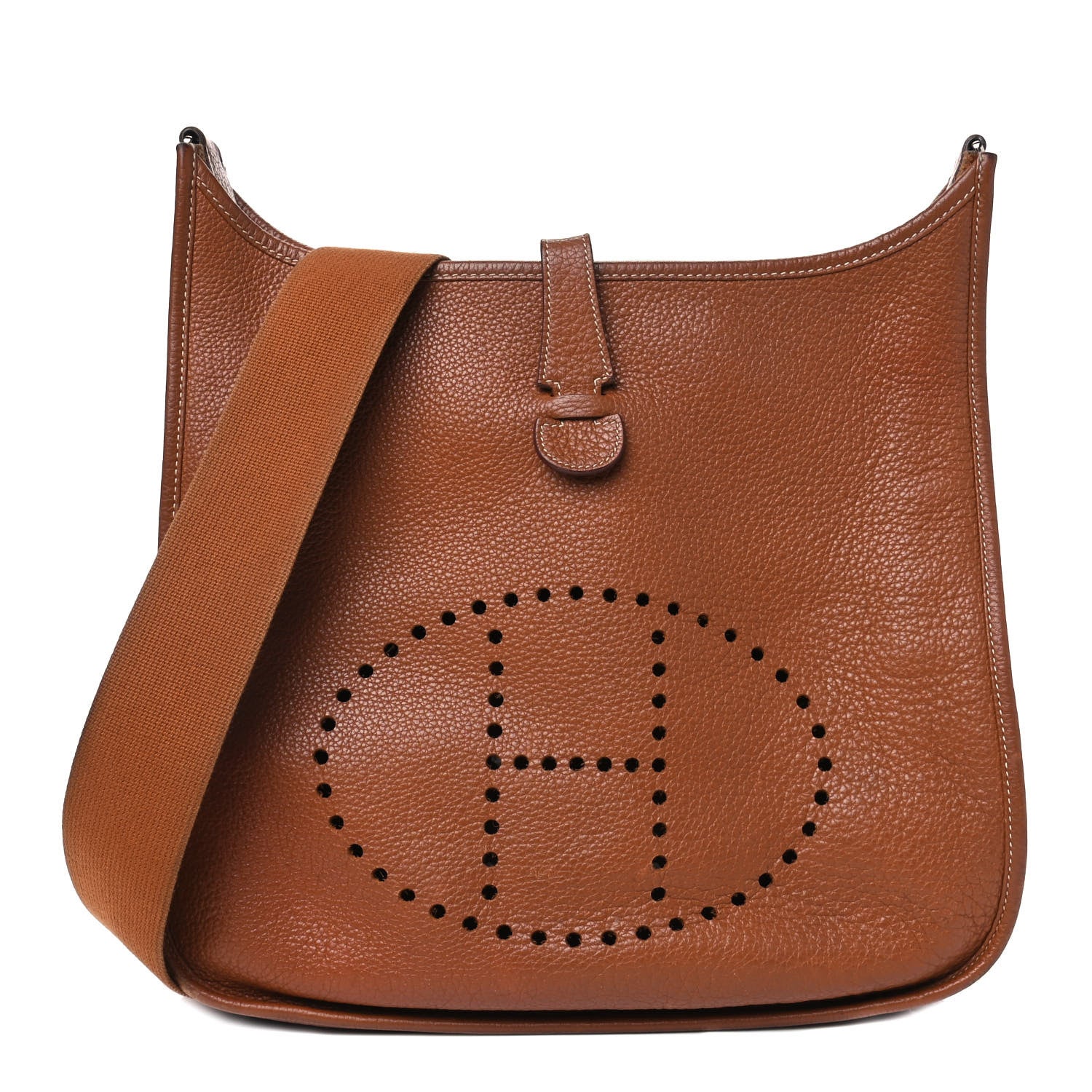 Hermes Taurillon Clemence Evelyne GM Gold 1 of 13