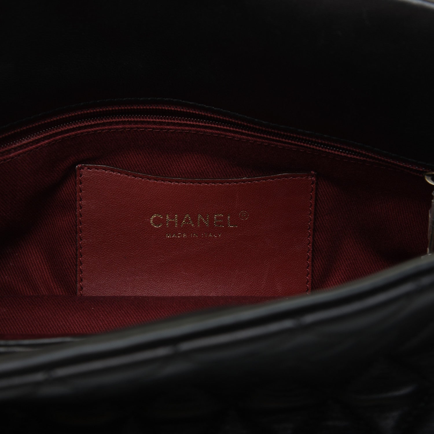 Chanel Lambskin Quilted Medium Just Mademoiselle Black 8 of 19
